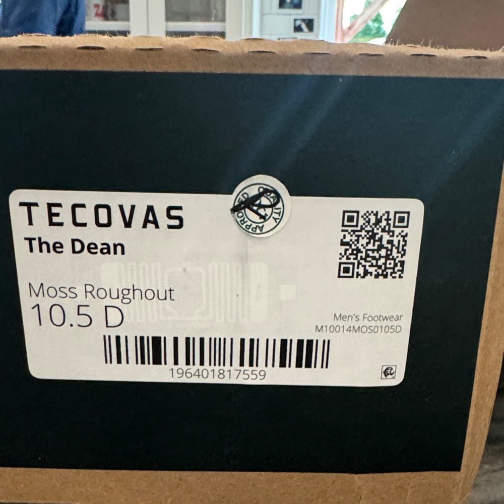 Tecovas The Dean BNIB Brown Suede 10.5 Men’s